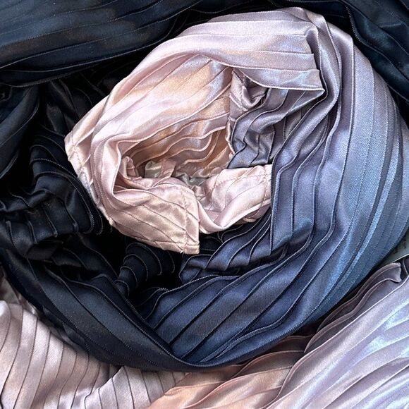 Nordstrom x BTFL-Life Karla Handkerchief Hem Pleated Maxi Dress - Size Small - Picture 7 of 7